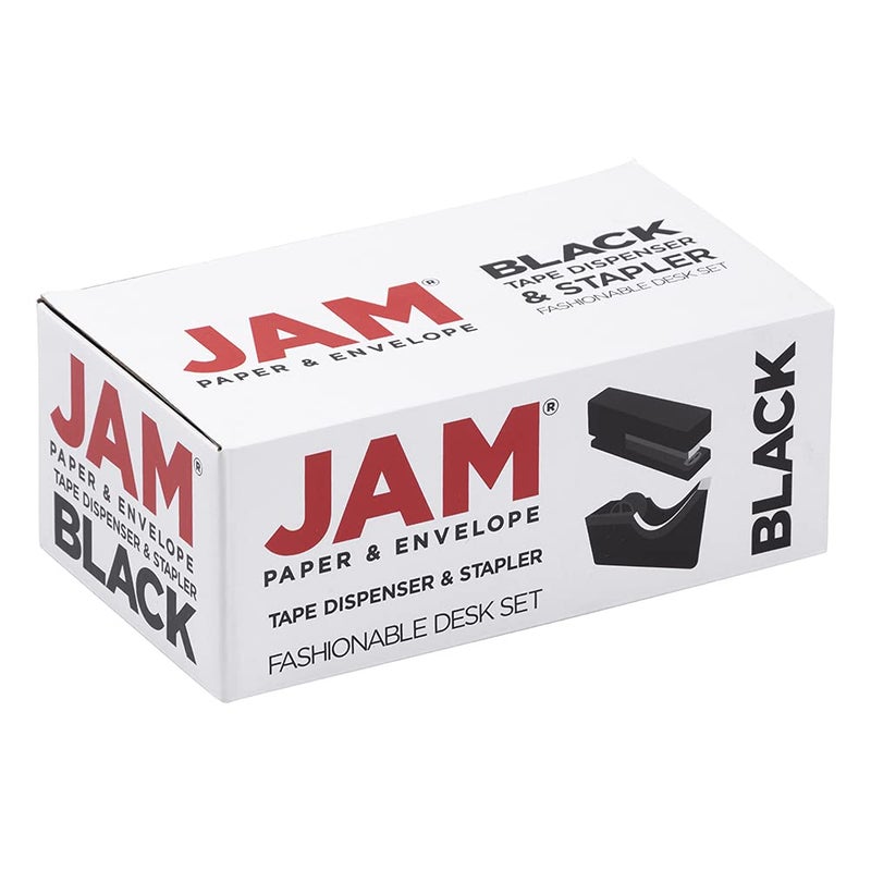 JAM Paper مجموعة مكتب وكتابة من JAM PAPER - 1 دبابيس و 1 موزع شريط - أسود - 2/عبوة - Image 5